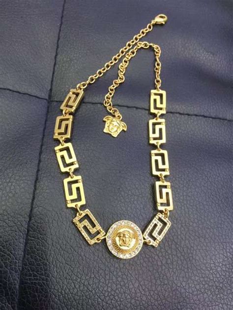 versace necklace replica|versace imitation pieces.